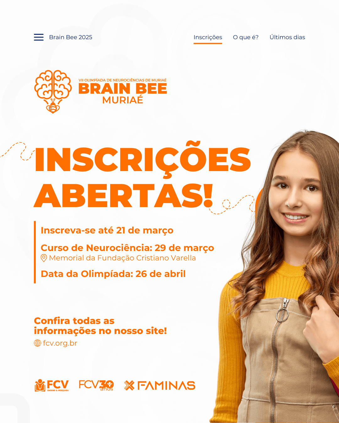 Evento internacional visa estimular o estudo do sistema nervoso entre jovens estudantes