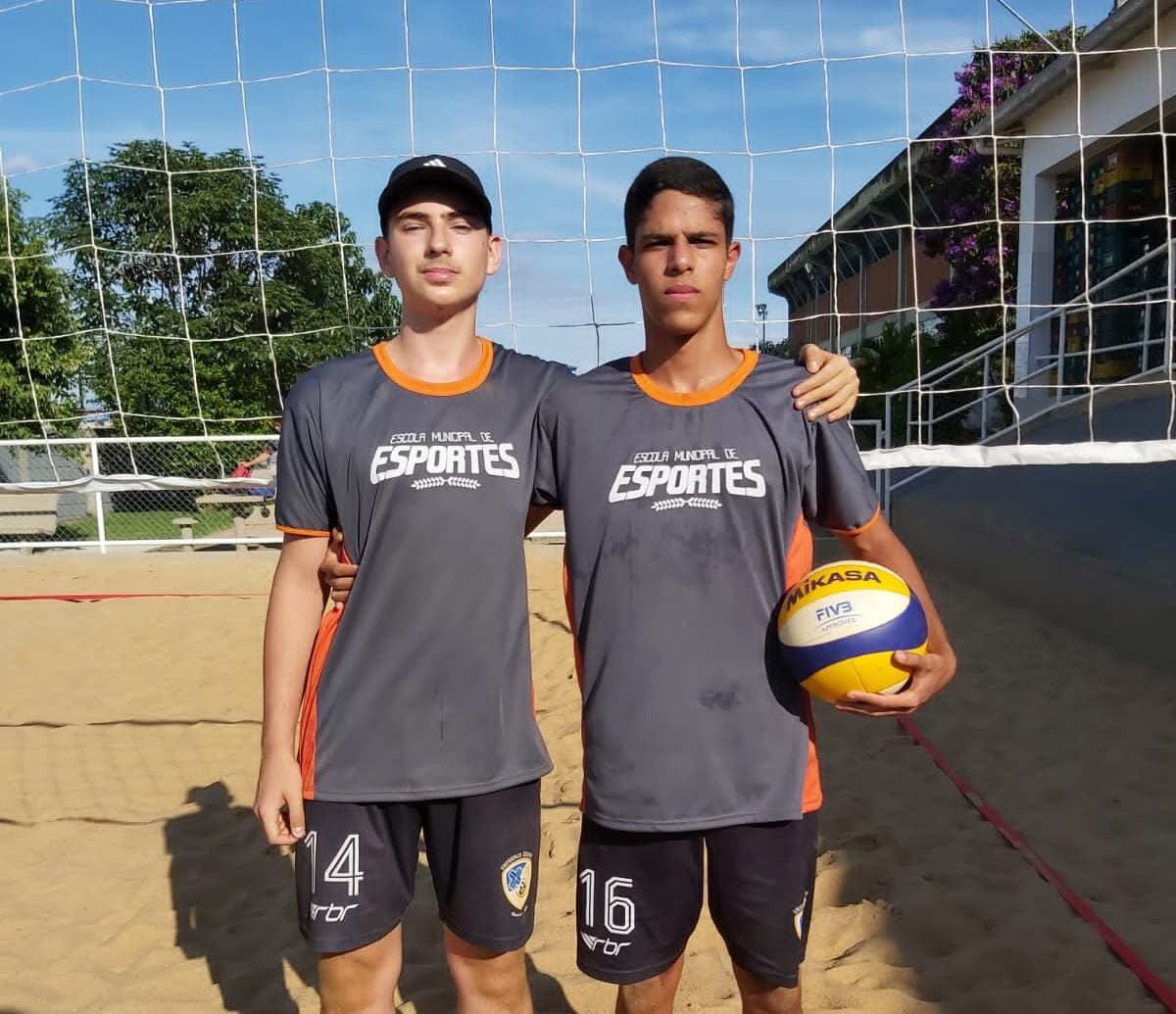 Atletas muriaeenses são convocados para Circuito Brasileiro de Vôlei de Praia