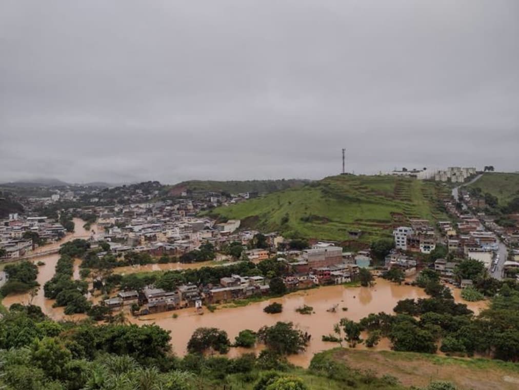 ENCHENTE EM MURIAÉ NESTA QUARTA