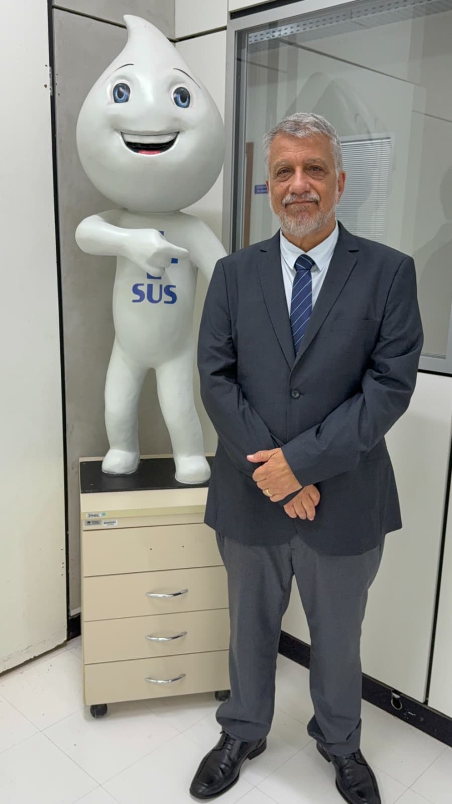 Dr. Marcos Guarino visita Ministério da Saúde para discutir gestão da saúde no município
