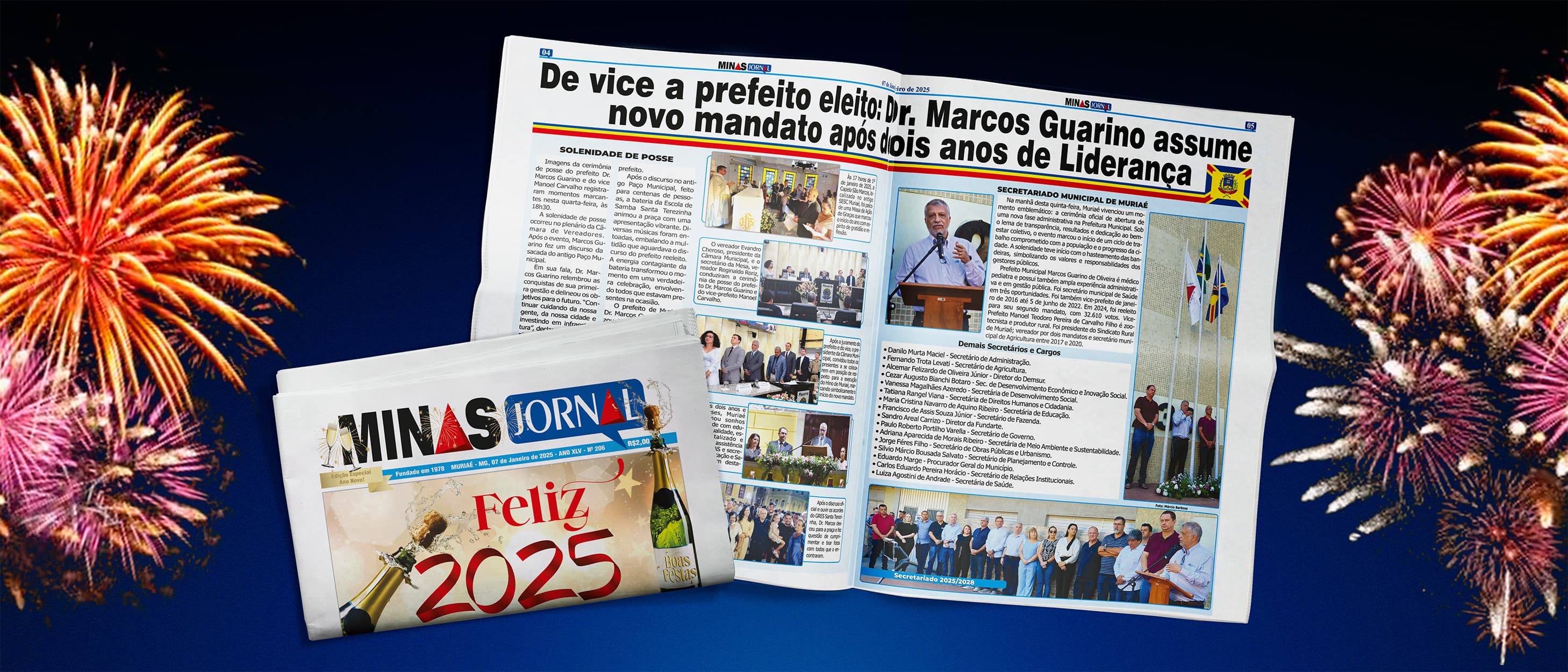 Minas Jornal 🎆 Edição 206 - Especial de Ano Novo 🎉