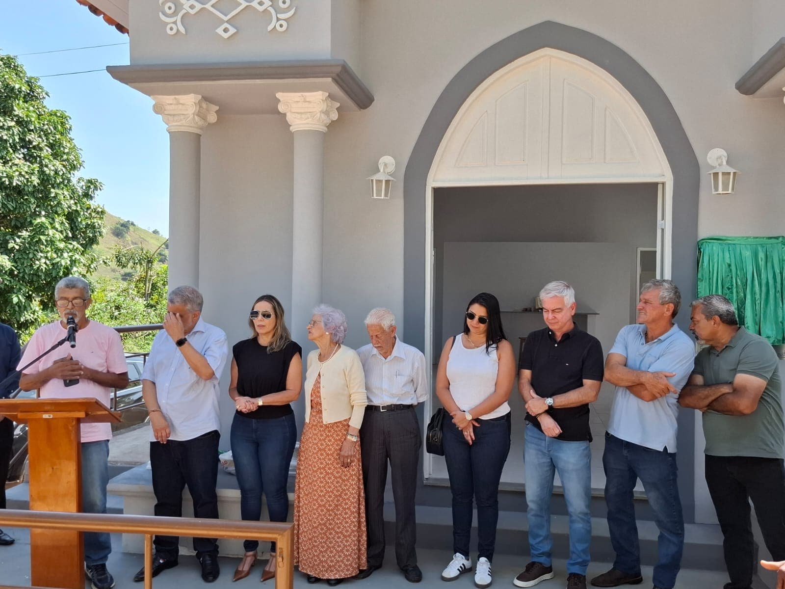 Capela Mortuária de São Fernando foi reinaugurada em homenagem a Hintze da Silva Couto, o “Teté