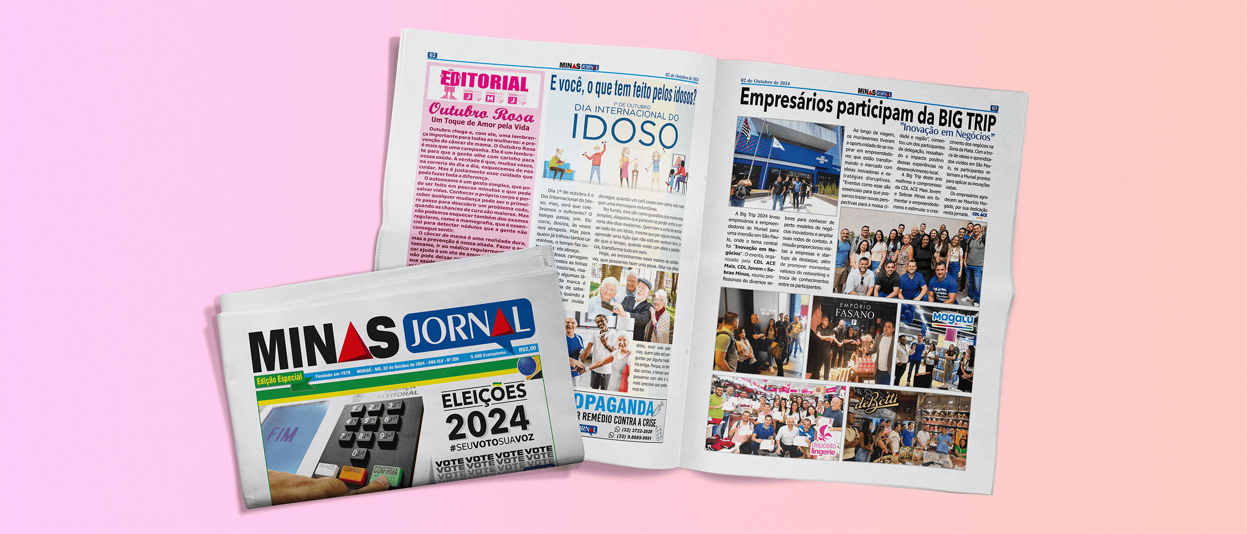 📢 Minas Jornal - Edição 200 está no ar! 📰