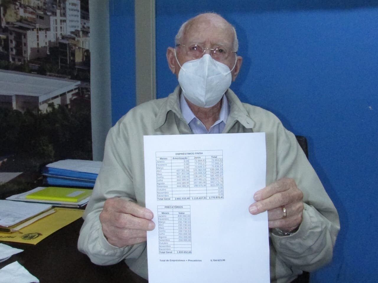 Recolocando a casa em ordem: Prefeitura já pagou quase 6 milhões de dívidas do passado