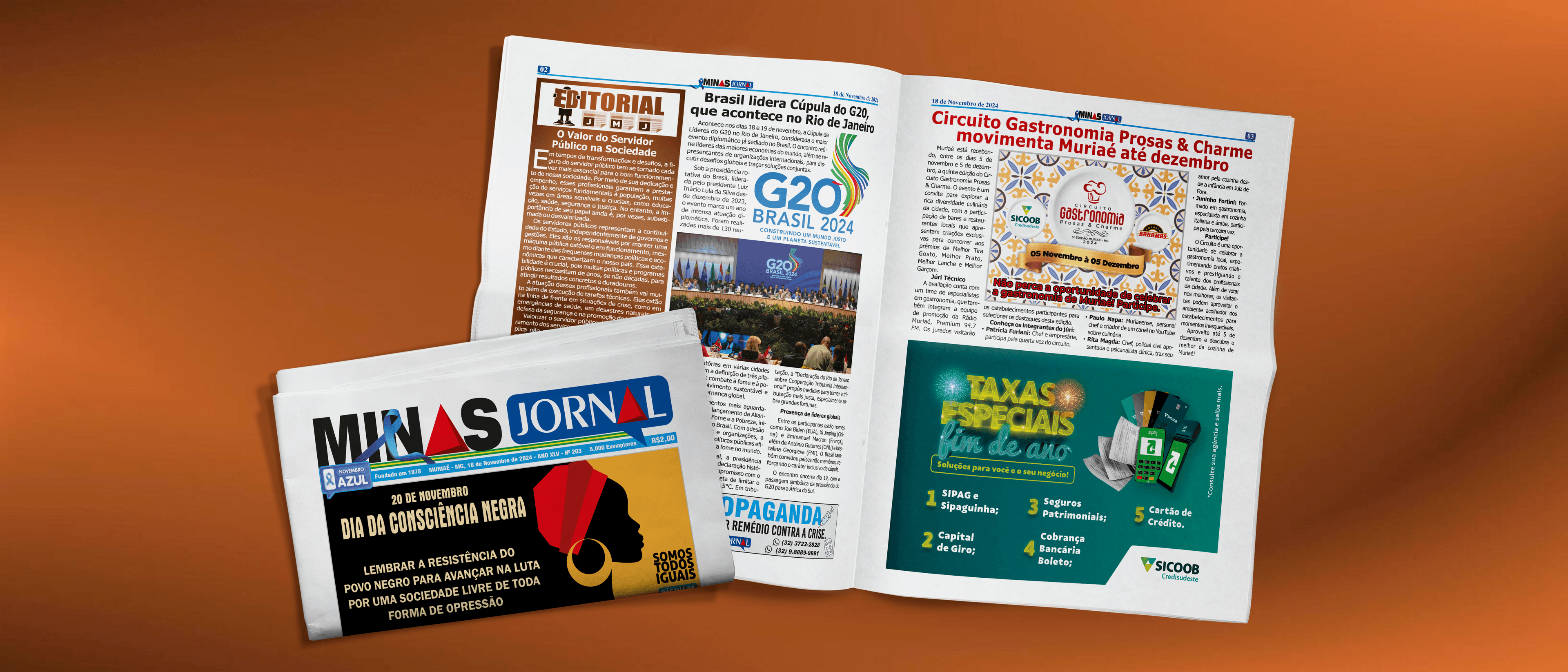 📰 Edição 203 do Minas Jornal